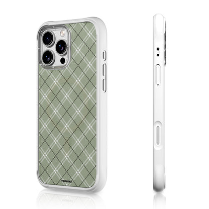 iPhone 16 Pro Kılıf M-safe Şarj Özellikli Youngkit Argyle Serisi Kılıf