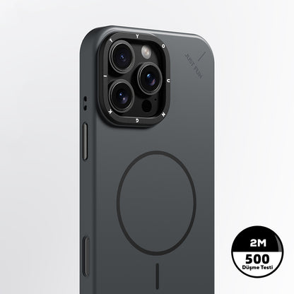 iPhone 16 Pro Kılıf M-safe Şarj Özellikli Youngkit Dynamag Serisi Kılıf