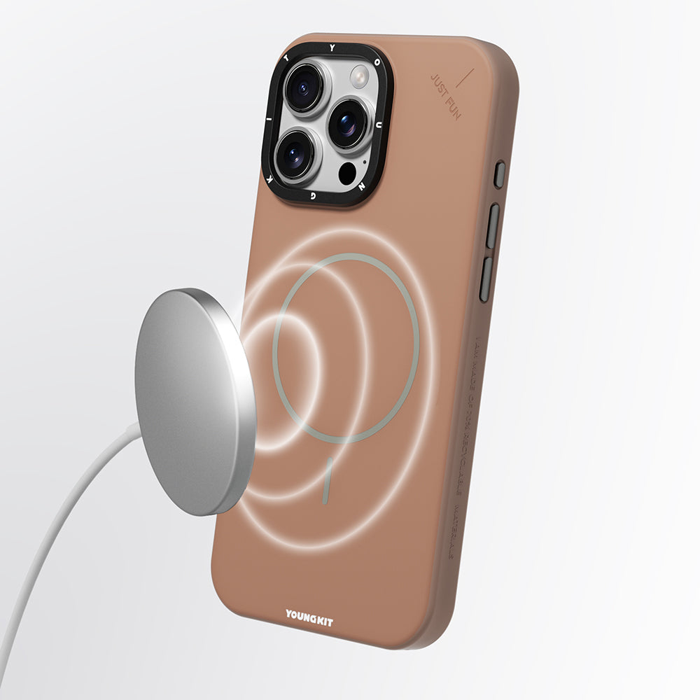 iPhone 16 Pro Kılıf M-safe Şarj Özellikli Youngkit Dynamag Serisi Kılıf