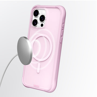 iPhone 16 Pro Kılıf M-safe Şarj Özellikli Youngkit Macaroon Serisi Kılıf