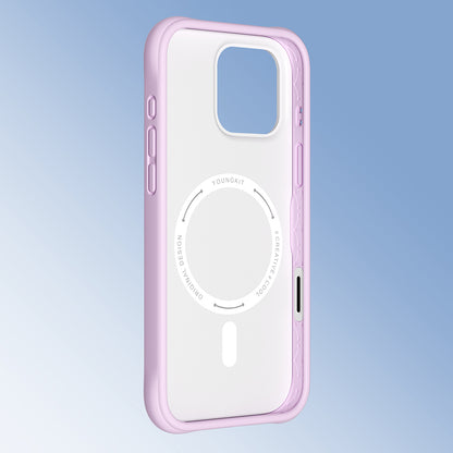 iPhone 16 Pro Kılıf M-safe Şarj Özellikli Youngkit Macaroon Serisi Kılıf