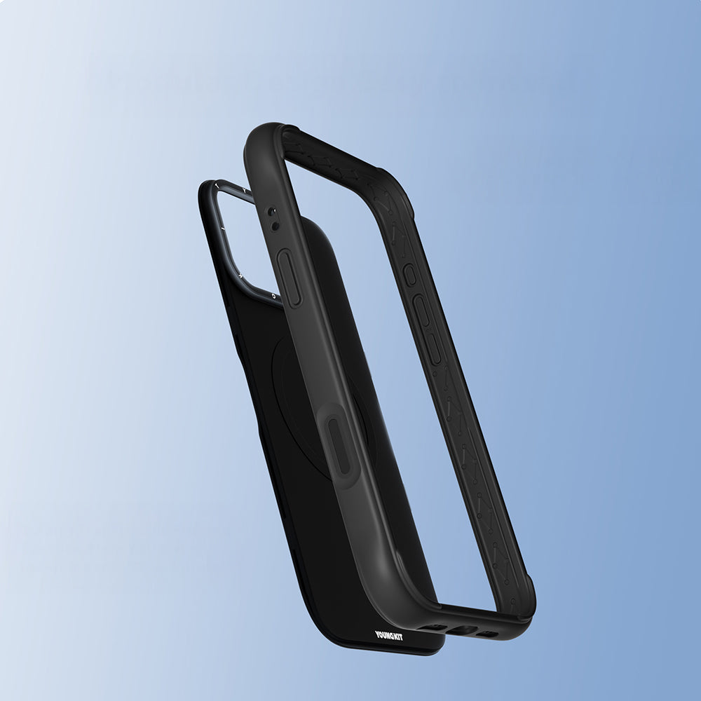 iPhone 16 Pro Kılıf M-safe Şarj Özellikli Youngkit Macaroon Serisi Kılıf