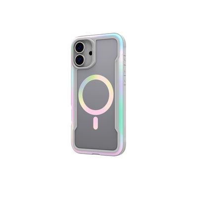 Apple iPhone 16 Pro Kılıf Magsafe Şarj Özellikli Airbagli Raptic Shield 2.0 Serisi Şeffaf Arka Yüzey Kapak Siyah