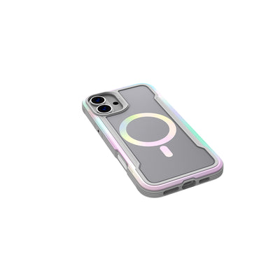 Apple iPhone 16 Pro Kılıf Magsafe Şarj Özellikli Airbagli Raptic Shield 2.0 Serisi Şeffaf Arka Yüzey Kapak Beyaz