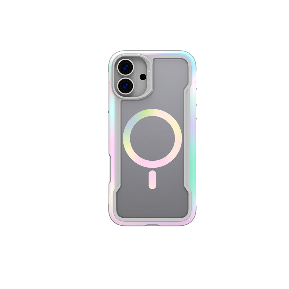 iPhone 16 Pro Kılıf M-safe Şarj Özellikli Airbagli Raptic Shield 2.0 Serisi Şeffaf Arka Yüzey Kılıf