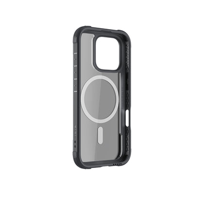 iPhone 16 Pro Kılıf M-safe Şarj Özellikli Airbagli Raptic Shield Serisi Şeffaf Arka Yüzey Kılıf