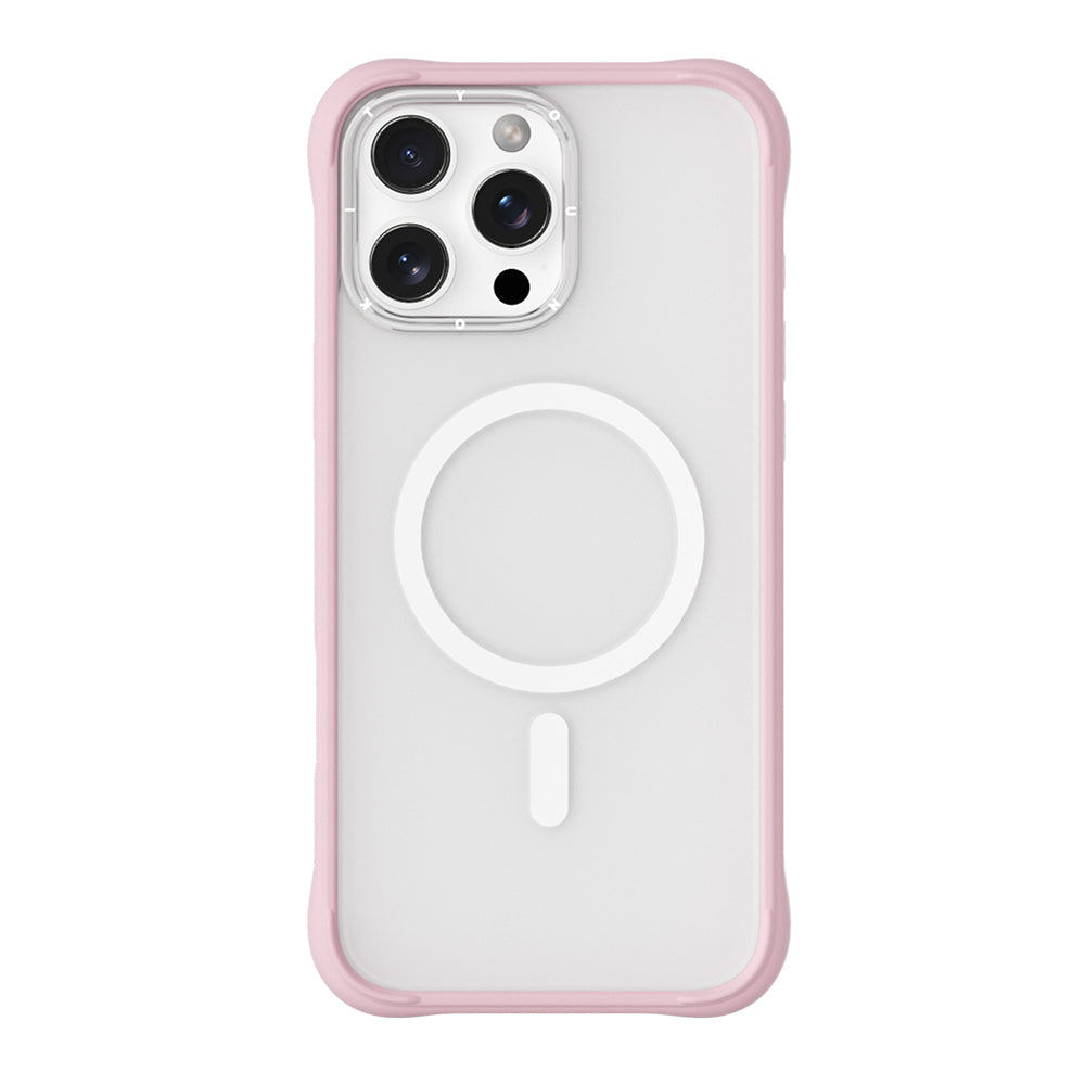 Apple iPhone 16 Pro Kılıf M-safe Şarj Özellikli Airbagli Youngkit Dynamic 2 Serisi Kapak Beyaz
