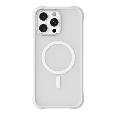Apple iPhone 16 Pro Kılıf M-safe Şarj Özellikli Airbagli Youngkit Dynamic 2 Serisi Kapak Beyaz