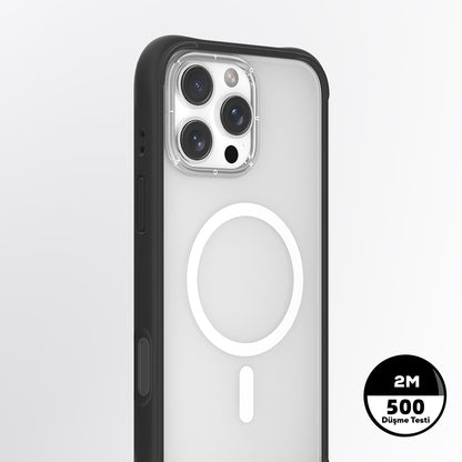 iPhone 16 Pro Kılıf M-safe Şarj Özellikli Airbagli Youngkit Dynamic 2 Serisi Kılıf