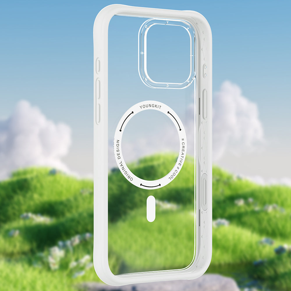 iPhone 16 Pro Kılıf M-safe Şarj Özellikli Airbagli Youngkit Dynamic 2 Serisi Kılıf