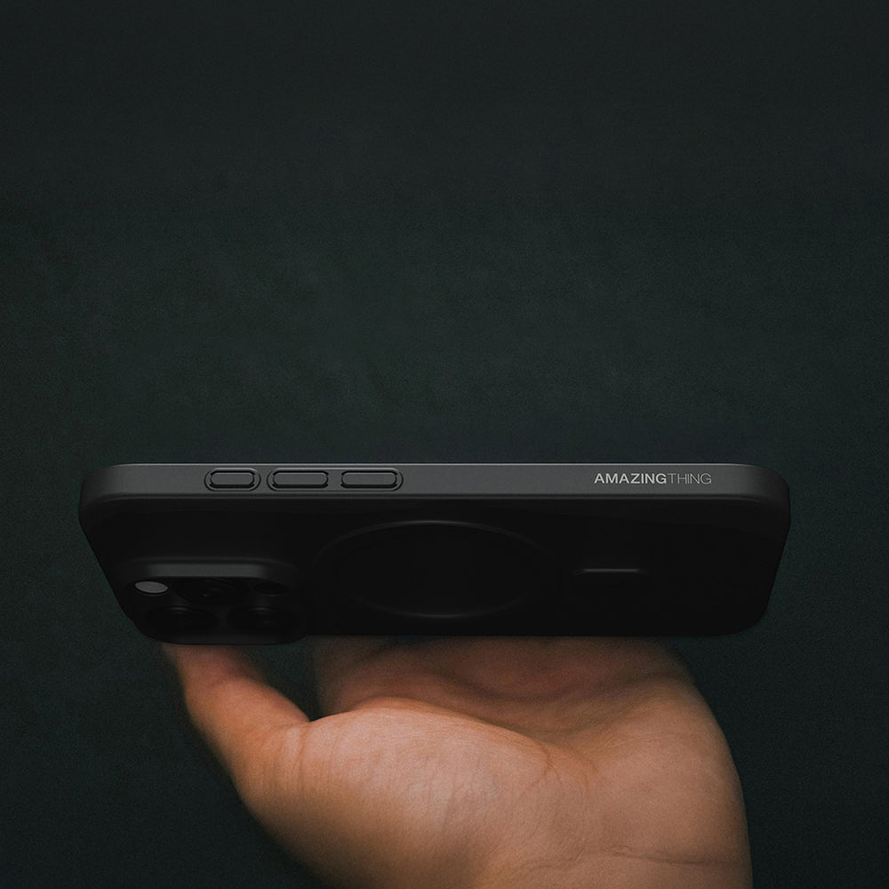 iPhone 16 Pro Kılıf M-safe Şarj Özellikli Amazingthing Minimal Air Serisi Kılıf