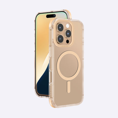 Apple iPhone 16 Pro Kılıf Magsafe Şarj Özellikli Amazingthing Omni Serisi Kapak Rose Gold