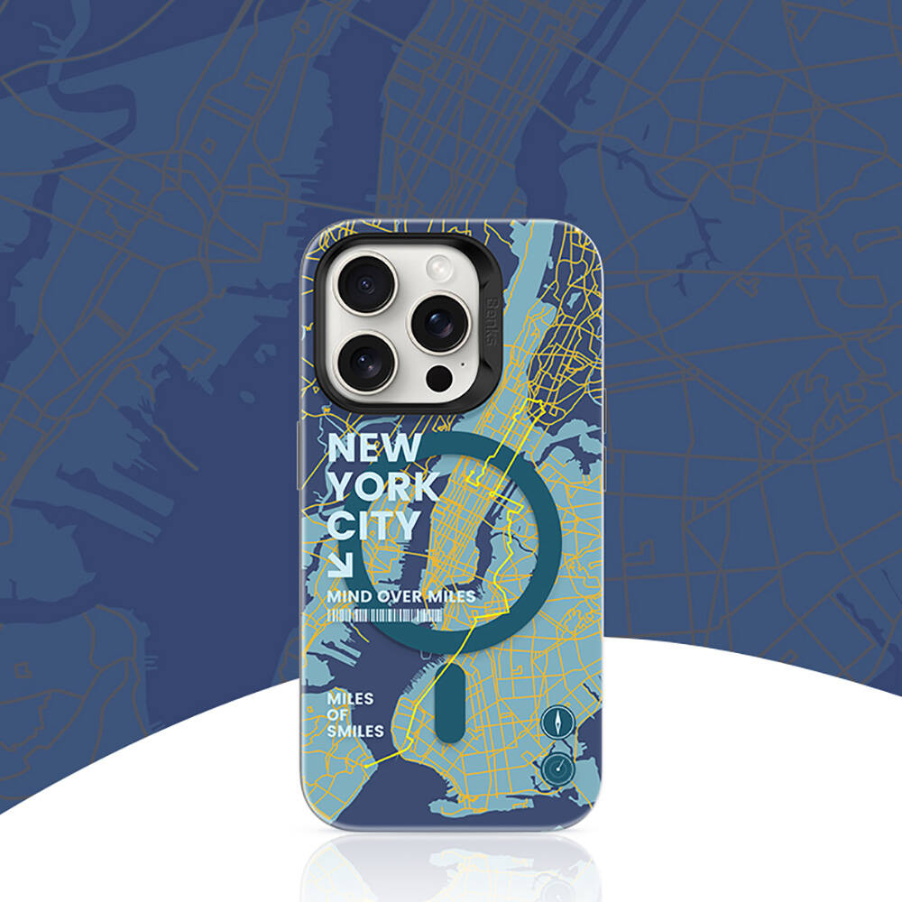 iPhone 16 Pro Kılıf M-safe Şarj Özellikli Benks City Serisi Kılıf