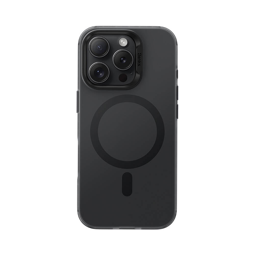 iPhone 16 Pro Kılıf M-safe Şarj Özellikli Benks Lucid Armor Kılıf