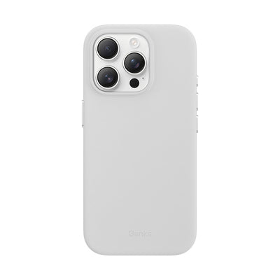 Apple iPhone 16 Pro Kılıf Magsafe Şarj Özellikli Çizilmeye Dayanıklı Benks VitaPro Serisi PU Deri Kapak Siyah