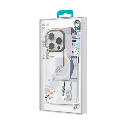 iPhone 16 Pro Kılıf M-safe Şarj Özellikli Mekanik Tasarımlı Benks Perspective Serisi Kılıf