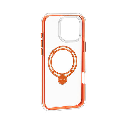 iPhone 16 Pro Kılıf M-safe Şarj Özellikli Raptic AirJoy Serisi 360 Derece Dönebilen Standlı Kılıf