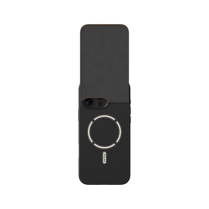 iPhone 16 Pro Kılıf M-safe Şarj Özellikli Raptic Slim Wallet Serisi Deri Görünümlü Kartlıklı Standlı Kılıf