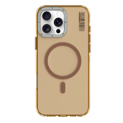 iPhone 16 Pro Kılıf M-safe Şarj Özellikli Şeffaf Youngkit Crystal Shield Serisi Kılıf