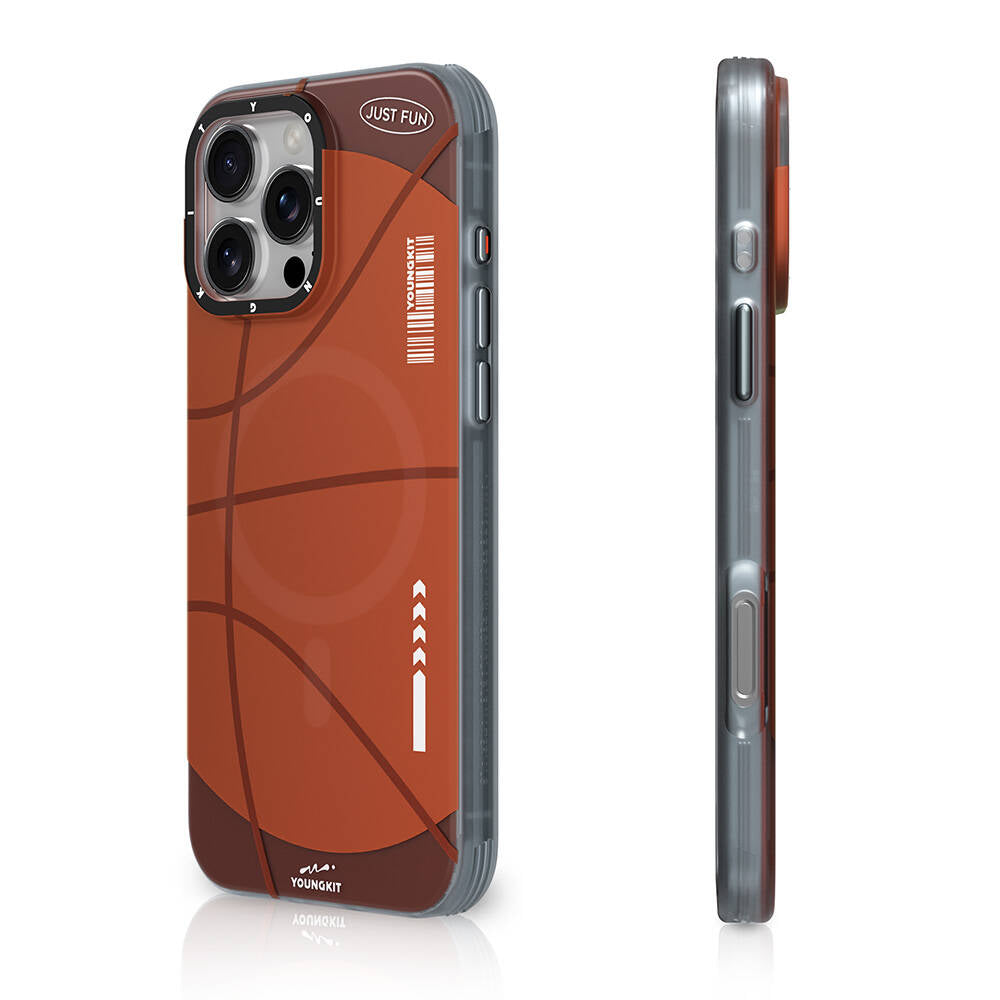 iPhone 16 Pro Kılıf M-safe Şarj Özellikli Spor Tasarımlı Youngkit Dynamic Serisi Kılıf