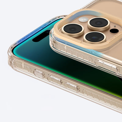 Apple iPhone 16 Pro Kılıf Magsafe Şarj Özellikli Standlı Amazingthing Titan Pro Plus Kapak Rose Gold