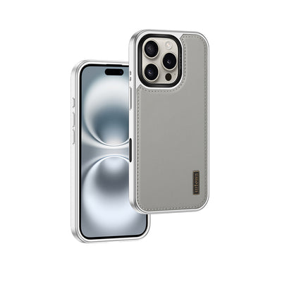 Apple iPhone 16 Pro Kılıf M-safe Şarj Özellikli Standlı Leto Kapak Gold
