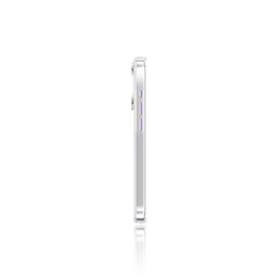 Apple iPhone 16 Pro Kılıf M-safe Şarj Özellikli Standlı Pynana Dancing Streamer Serisi Kapak Mor