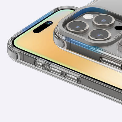 Apple iPhone 16 Pro Kılıf Magsafe Şarj Özellikli Standlı Set Amazingthing Omni Adventure Serisi Kapak Rose Gold