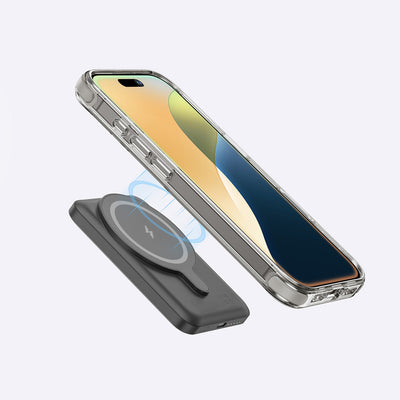 Apple iPhone 16 Pro Kılıf Magsafe Şarj Özellikli Standlı Set Amazingthing Omni Adventure Serisi Kapak Rose Gold
