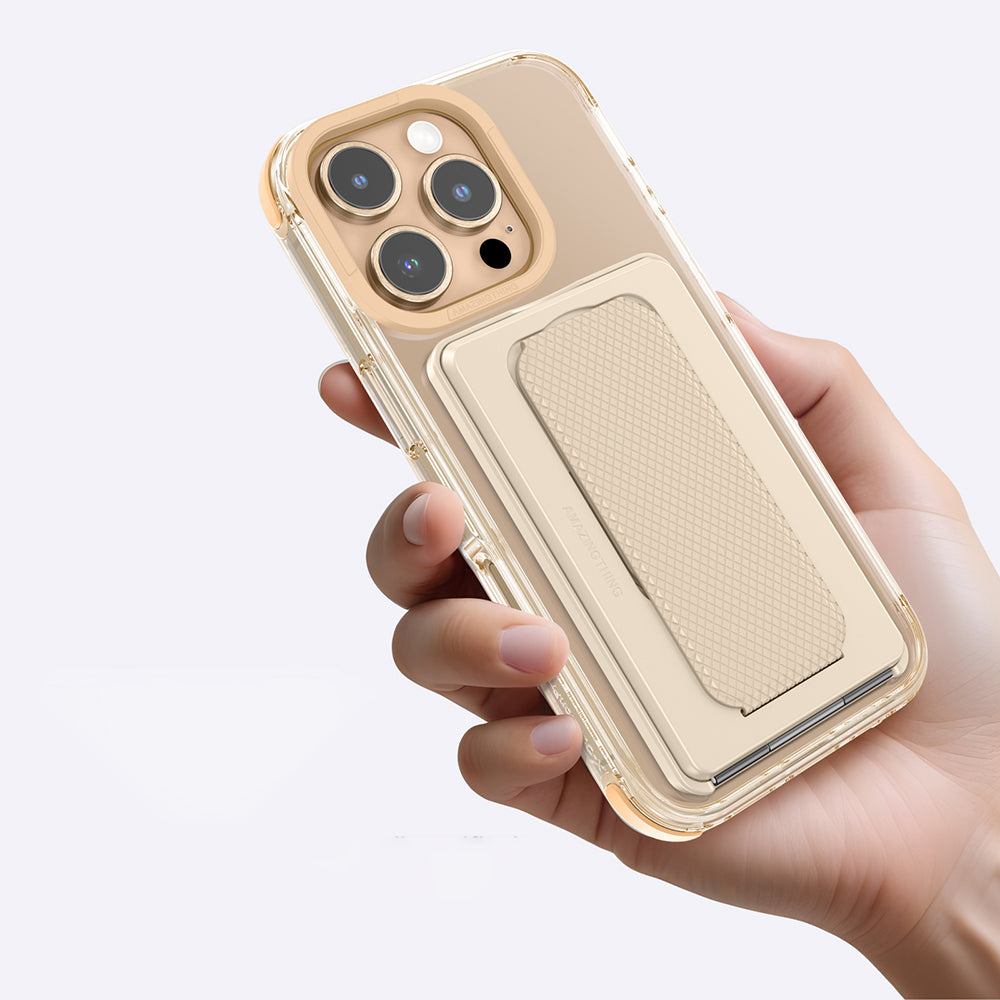 iPhone 16 Pro Kılıf M-safe Şarj Özellikli Standlı Set Amazingthing Omni Adventure Serisi Kılıf