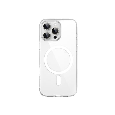 Apple iPhone 16 Pro Kılıf Magsafe Şarj Özellikli Wiwu YXK-207 Invisible Pro Sert PC Kapak Şeffaf