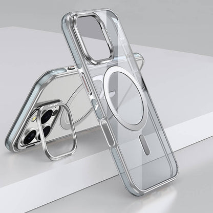 iPhone 16 Pro Kılıf M-safe Şarj Özellikli Wlons Standlı Efsane Kılıf