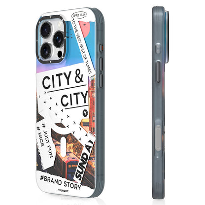 iPhone 16 Pro Kılıf M-safe Şarj Özellikli Youngkit A-City Serisi Kılıf