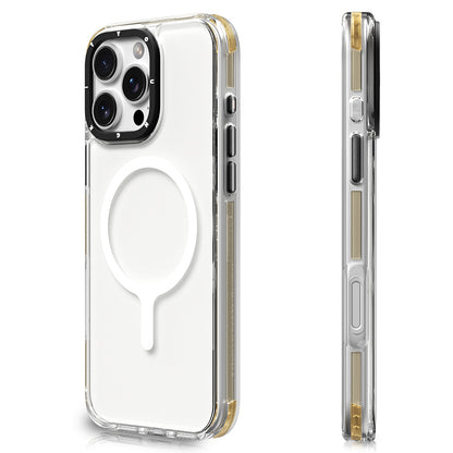 iPhone 16 Pro Kılıf M-safe Şarj Özellikli YoungKit Crystal Color Serisi Kılıf