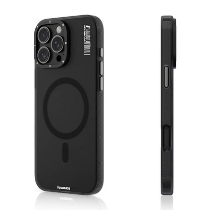 iPhone 16 Pro Kılıf M-safe Şarj Özellikli Youngkit Hidden Sand Serisi Kılıf