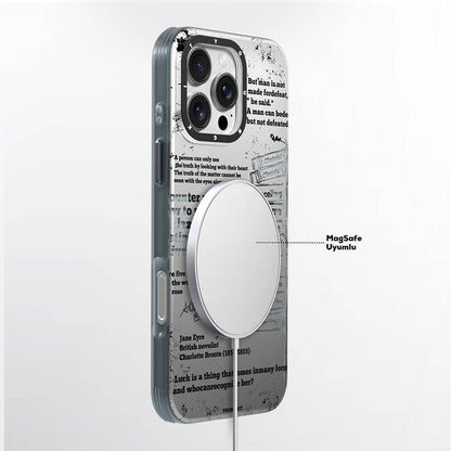 iPhone 16 Pro Kılıf M-safe Şarj Özellikli Youngkit Literary Serisi Classic Kılıf