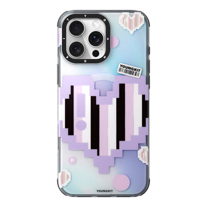 iPhone 16 Pro Kılıf M-safe Şarj Özellikli Youngkit Love Serisi Kılıf