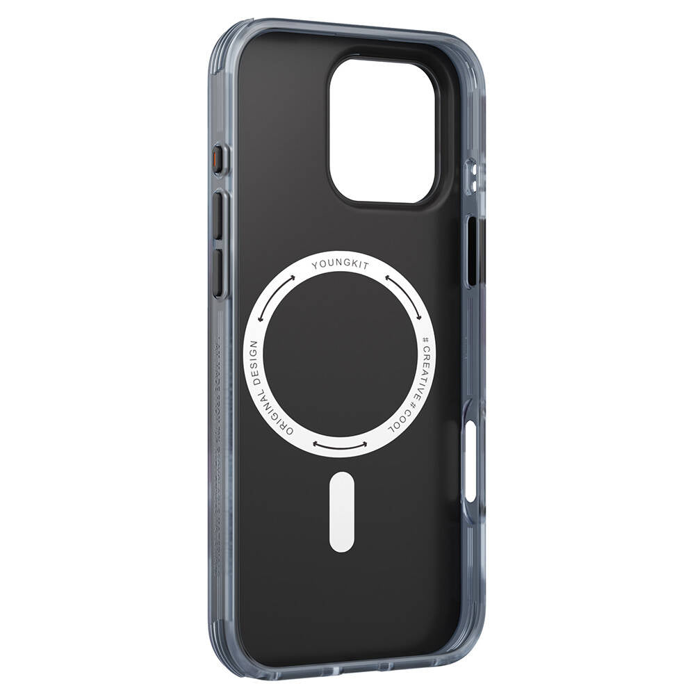 iPhone 16 Pro Kılıf M-safe Şarj Özellikli Youngkit Love Serisi Kılıf