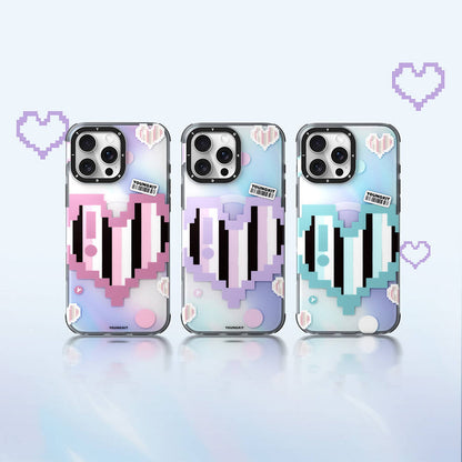 iPhone 16 Pro Kılıf M-safe Şarj Özellikli Youngkit Love Serisi Kılıf