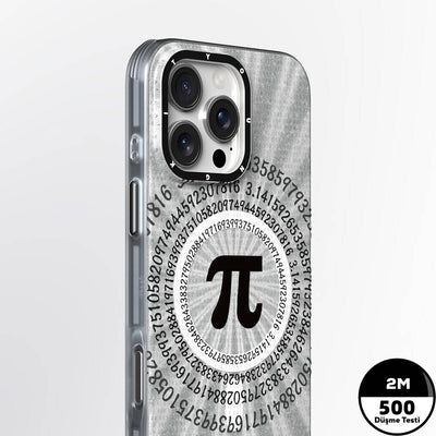 Apple iPhone 16 Pro Kılıf Magsafe Şarj Özellikli Youngkit Mathematical Serisi Kapak Colorful