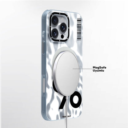 iPhone 16 Pro Kılıf M-safe Şarj Özellikli Youngkit Mathematical Serisi Kılıf