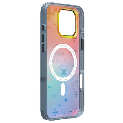 iPhone 16 Pro Kılıf M-safe Şarj Özellikli Youngkit Mathematical Serisi Kılıf