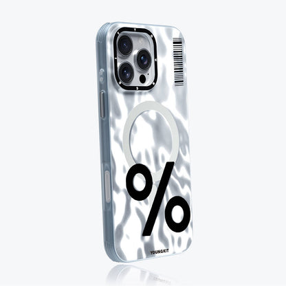 iPhone 16 Pro Kılıf M-safe Şarj Özellikli Youngkit Mathematical Serisi Kılıf