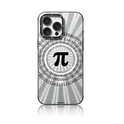 Apple iPhone 16 Pro Kılıf Magsafe Şarj Özellikli Youngkit Mathematical Serisi Kapak Colorful