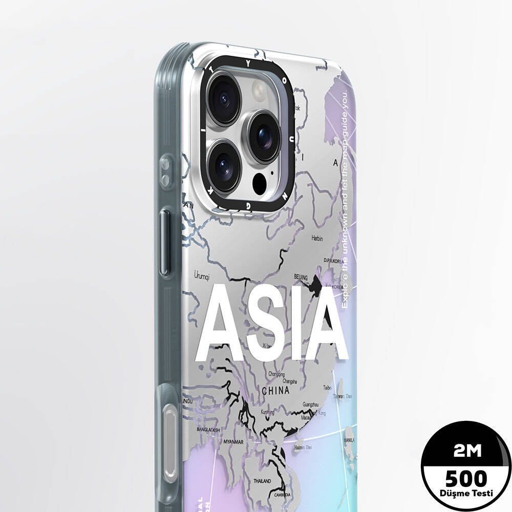 Apple iPhone 16 Pro Kılıf Magsafe Şarj Özellikli Youngkit Universal Serisi Kapak Beyaz