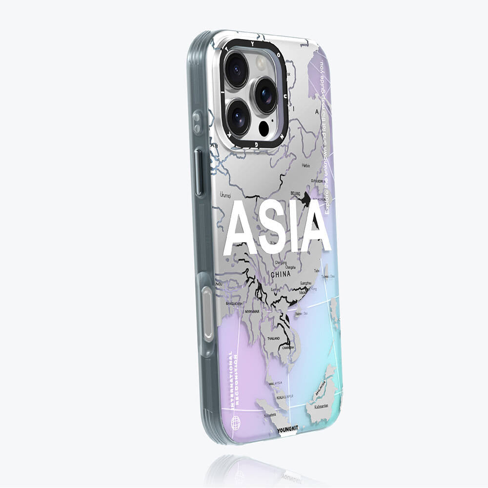 Apple iPhone 16 Pro Kılıf Magsafe Şarj Özellikli Youngkit Universal Serisi Kapak Beyaz