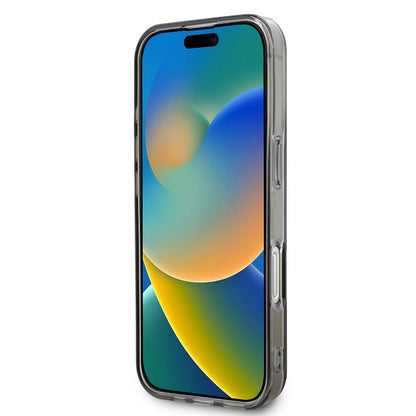 iPhone 16 Pro Kılıf Mercedes Benz Orjinal Lisanslı M-safe Şarj Özellikli Saydam Yüzey Silver Ring Kılıf