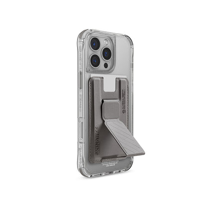 Apple iPhone 16 Pro Kılıf SkinArma Şeffaf M-safe Şarj Özellikli Prime Edition Kado Kartlıklı Saido Kapak