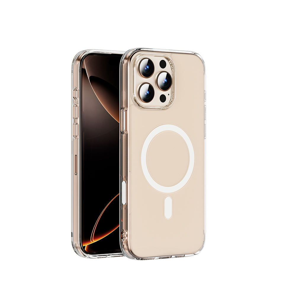 iPhone 16 Pro Kılıf Wiwu MCC-102 Magnetic Crystal Sert PC Kılıf