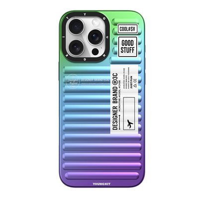 Apple iPhone 16 Pro Kılıf YoungKit The Secret Color Serisi Kapak Yeşil